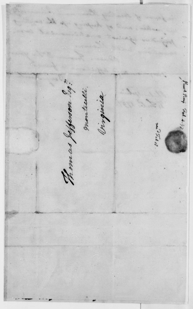 handwritten letter by Benjamin Rush