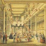 [Interior view of L. J. Levy & Co.’s Dry Goods Store, Chestnut St., Phila.], ca. 1857. Watercolor. Courtesy of the Print & Picture Collection, Free Library of Philadelphia.