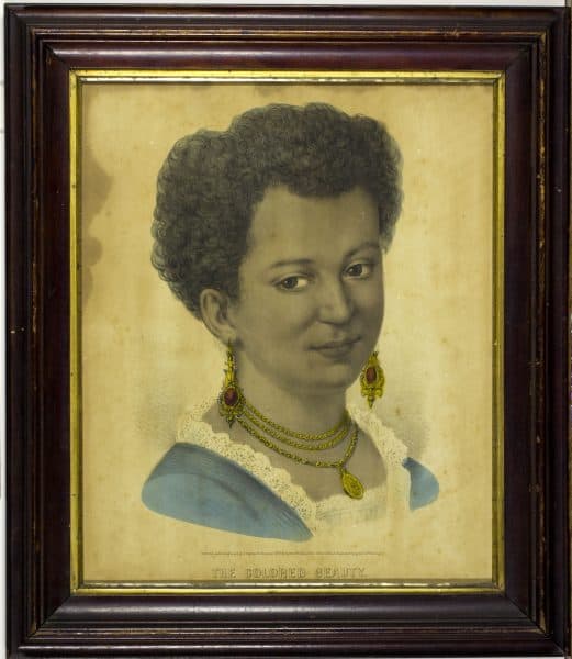 Painting of an African American woman.
