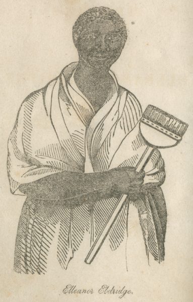 Print of Elleanor Eldridge, prominent whitewasher.