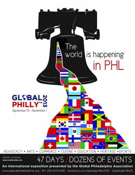 GlobalPhilly 2013 poster.
