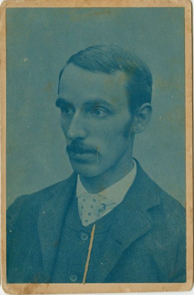 Portrait of William Jennings, June 1881.