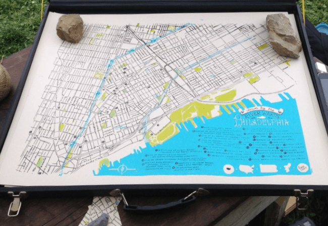 Down by the River Wards Map by Mark Adams and Jason Killinger of Eyes Habit
