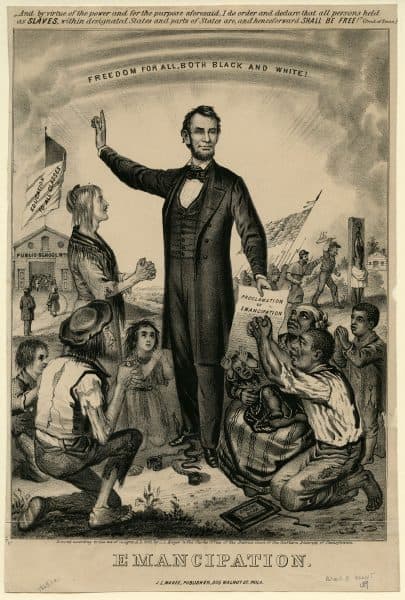 Print, Lincoln and Emancipation