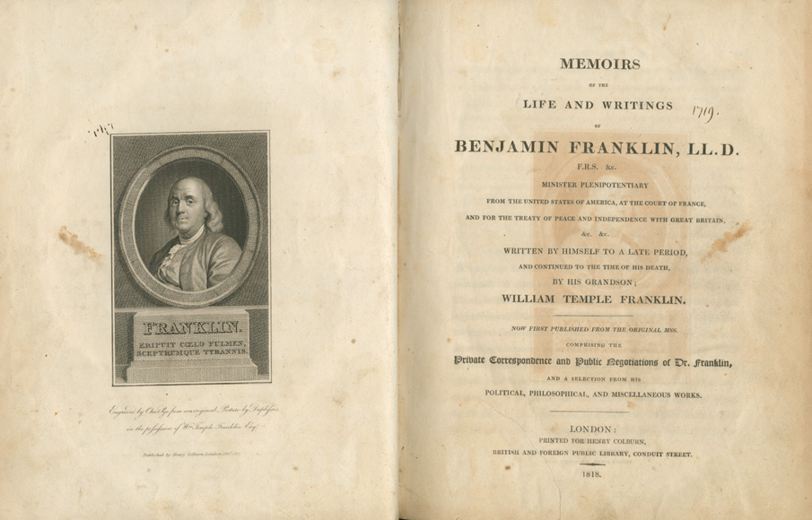 The Autobiography of Benjamin Franklin