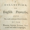Thomas Fuller, A Collection of English Proverbs (London, 1732).