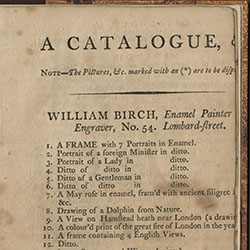 Printed title page with several lines of text