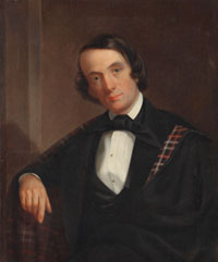 S.F. Earl. George Lippard. Oil on canvas. (Philadelphia, 1846). Historical Society of Pennsylvania Collection, Atwater Kent Museum of Philadelphia. For someone used to meager pay by the printed column-inch for his writing, George Lippard cut a dashing figure, sartorially and otherwise, in Philadelphia. He was utterly Byronic, self-consciously urbane, and usually armed. There was usually at least one dagger and one pistol under the colorful cloak he wore.