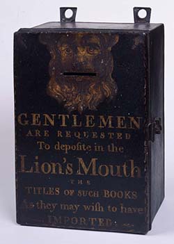 Lion’s Mouth Suggestion Box