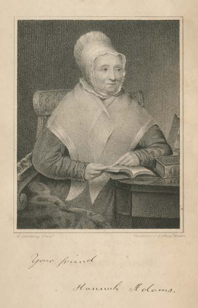 HANNAH ADAMS (1755-1831)