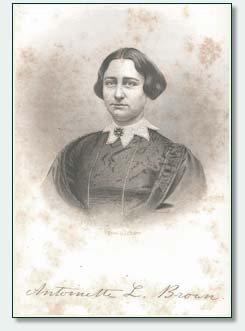 ANTOINETTE LOUISA BROWN BLACKWELL (1825-1921)