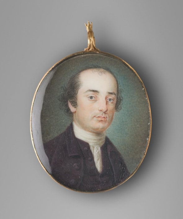 1991-76-4-ov_PhilaArtMuseum Photograph of miniature depicting Cadwalader Morris
