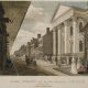 High Street, with the First Presbyterian Church. Philadelphia 1800 William Birch's "Views of Philadelphia" The Woman in White can be seen in the lower right corner