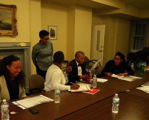 Seminar with Dr. Vanessa Holden and the Mellon Scholars.
