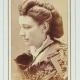 Carte-de-visite portrait of Victoria Woodhull.