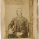 [Unidentified African American Man], ca. 1875. Albumen mounted on cardboard.