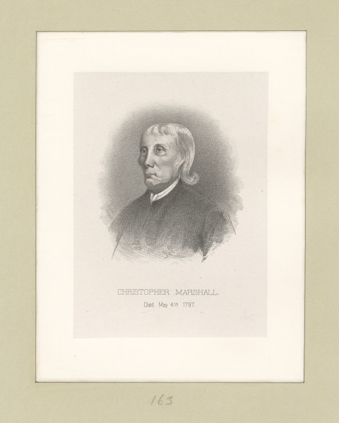Illustration of Christopher Marshall