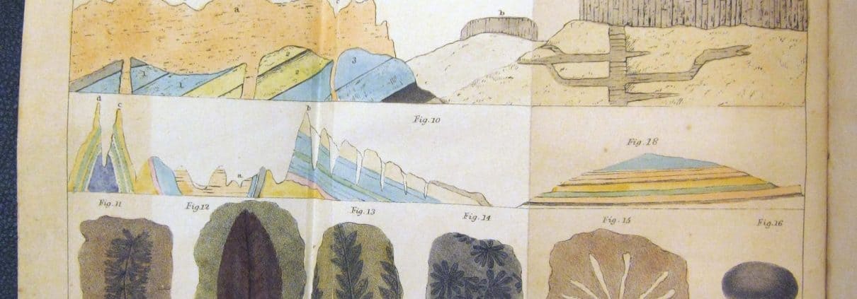 Hand-colored plate. Lectures, v. 2.
