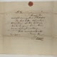 Photograph of William Rawle to next Library Company secretary about adding old papers to the archive