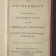 Photograph of title page of Thoughts on Government book, showing it was printed by John Dunlap