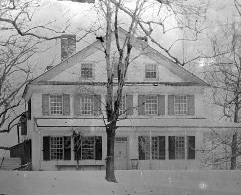 Fig. 1. John H. Webster, Jr., [Stouton, Webster family residence, Kensington and Indiana Avenues, Philadelphia, Pa.], ca. 1890. Glass plate negative.