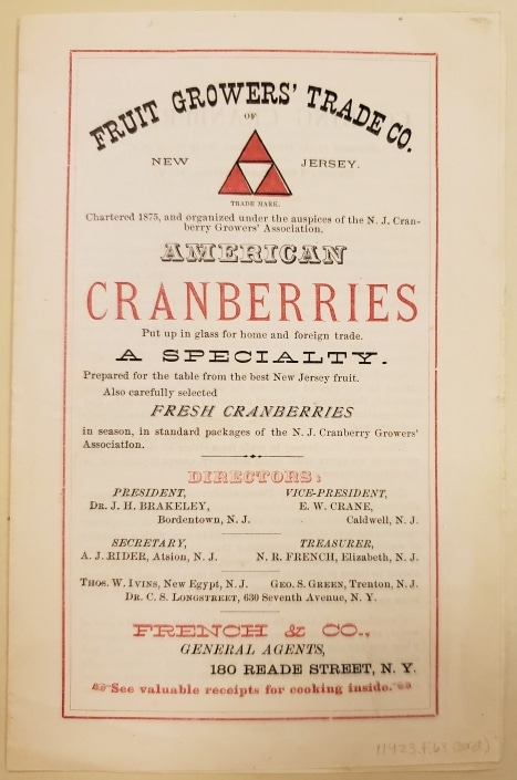fruit growers trade co-american cranberries