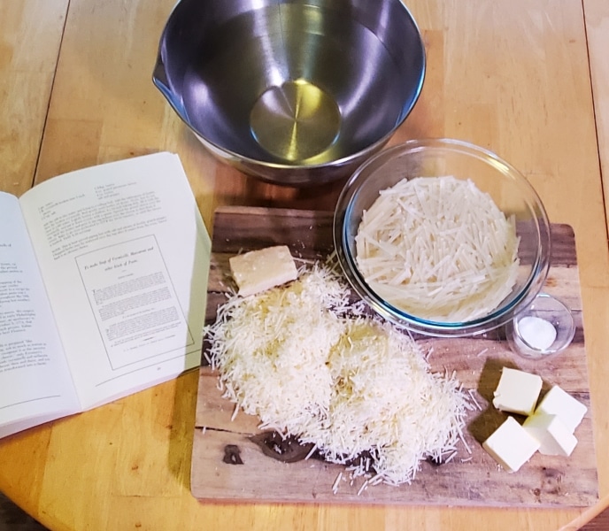 Ingredients for Vermicelli and Cheese