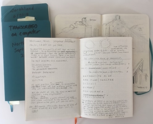 Andrea Krupp's journals.