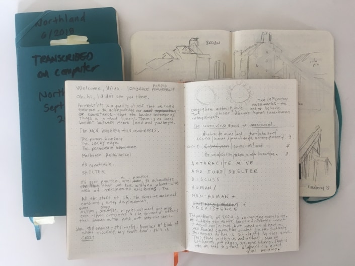 Andrea Krupp’s journals. Andrea Krupp's journals.