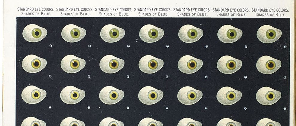 Queen & Co. Standard Eye Colors (Philadelphia: Queen & Co., 1891). Chromolithograph.