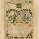 Printed in color and selling for a dollar wholesale, the “orange blossom” certificate was the preference of the about twenty-five-year-old Thomas Radle (b. 1861) and teen-aged Mary Dasher (b. ca. 1867-1894). Containing their portrait photographs, the certificate documents that D.W. Proffitt (1841-1913) of the United Memorial Brethren Church married the couple in September 1885 in Pittsburgh. Thomas appears in a suit, derby hat, and with a cigarette in his mouth. Mary wears a long-sleeve, dark-colored dress with a bustle. Although used in a marriage certificate, and especially given Radle’s pose, the photographs, as with the previous couple, were probably ones the couple already possessed. They had not acquired them for the occasion, although possibly for the certificate. A genealogical record, the certificate’s content also provides a trail of evidence for more concrete information about the couple. Mary, likely a domestic servant before her marriage, passed away in 1894. As traced in census and marriage documents, Thomas, a railroad laborer, then farmer, later marries her sister Clara Dasher (1872-1960). He is listed as widowed and she as his housekeeper in the 1900 census. By the summer of 1900, a Pennsylvania marriage license has been issued to the couple. And in the 1910 census, Clara is described as Thomas’s wife. Weddings are history-making events for the couple married. In the modern era, they can also be history making in terms of cost. The Crider & Brother prints and ephemera are humble, yet symbolic artifacts of wedding commercialization. They are captivating mementoes of wedding practices of the past, while also perspicacious harbingers of wedding practices of today. Erika Piola Associate Curator, Prints and Photographs and Director, Visual Culture Program Sources: Ancestry.com accessed April 16 and 17, 2018. Crider & Brother, Publishers and Proprietors of the Original Photograph Marriage Certificates, York, Pa. (York, Pa., 1884). George Reeser Prowell, History of York County, Pennsylvania (Chicago: J. H. Beers, 1907), vol. 2, 497-498.