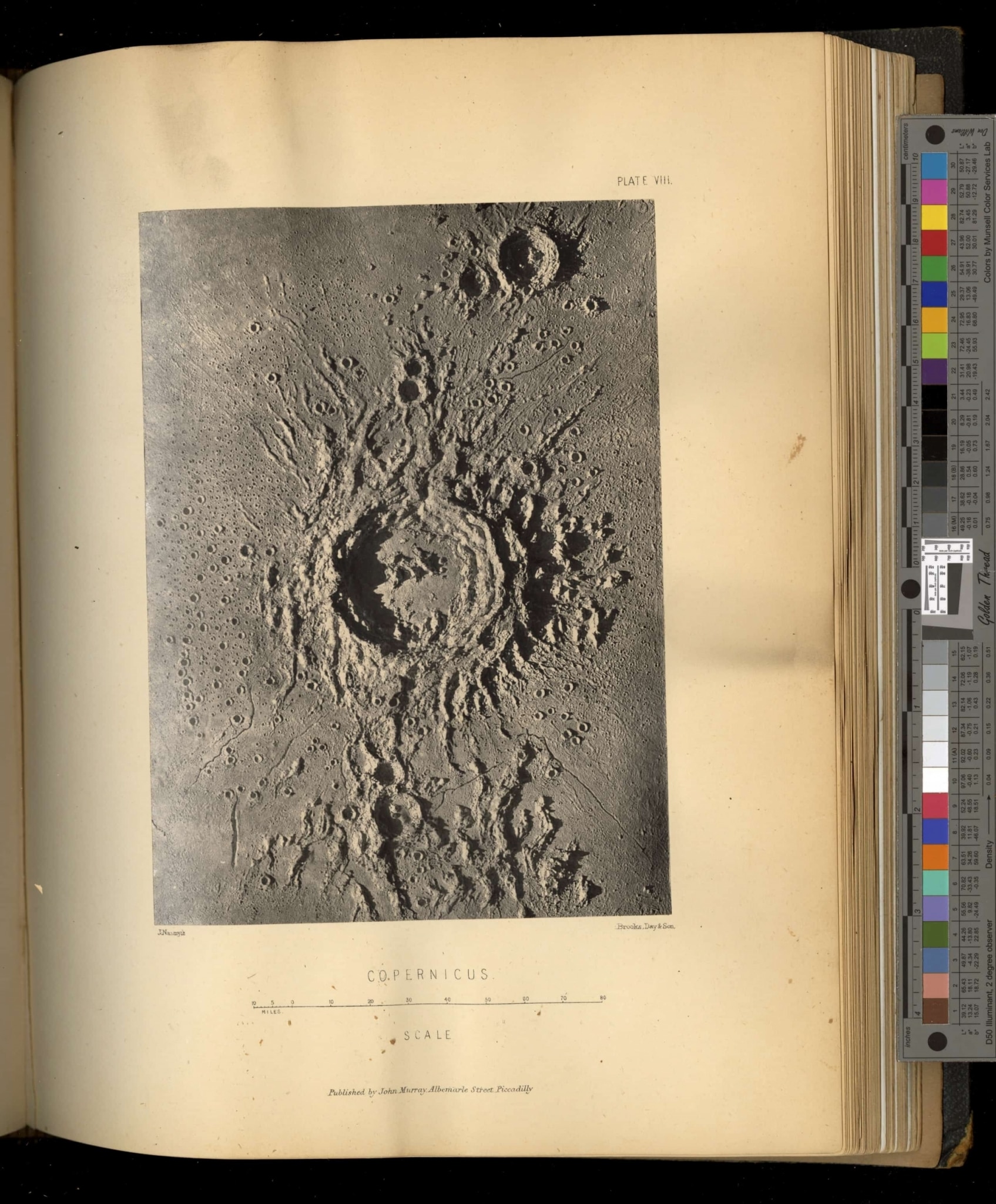 Cast of the moon, Nasmyth & Carpenter, The Moon: Considered as a Planet, A World, and a Satellite (1874)