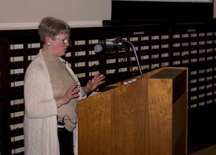 susan Susan Shifrin at the April 9th event