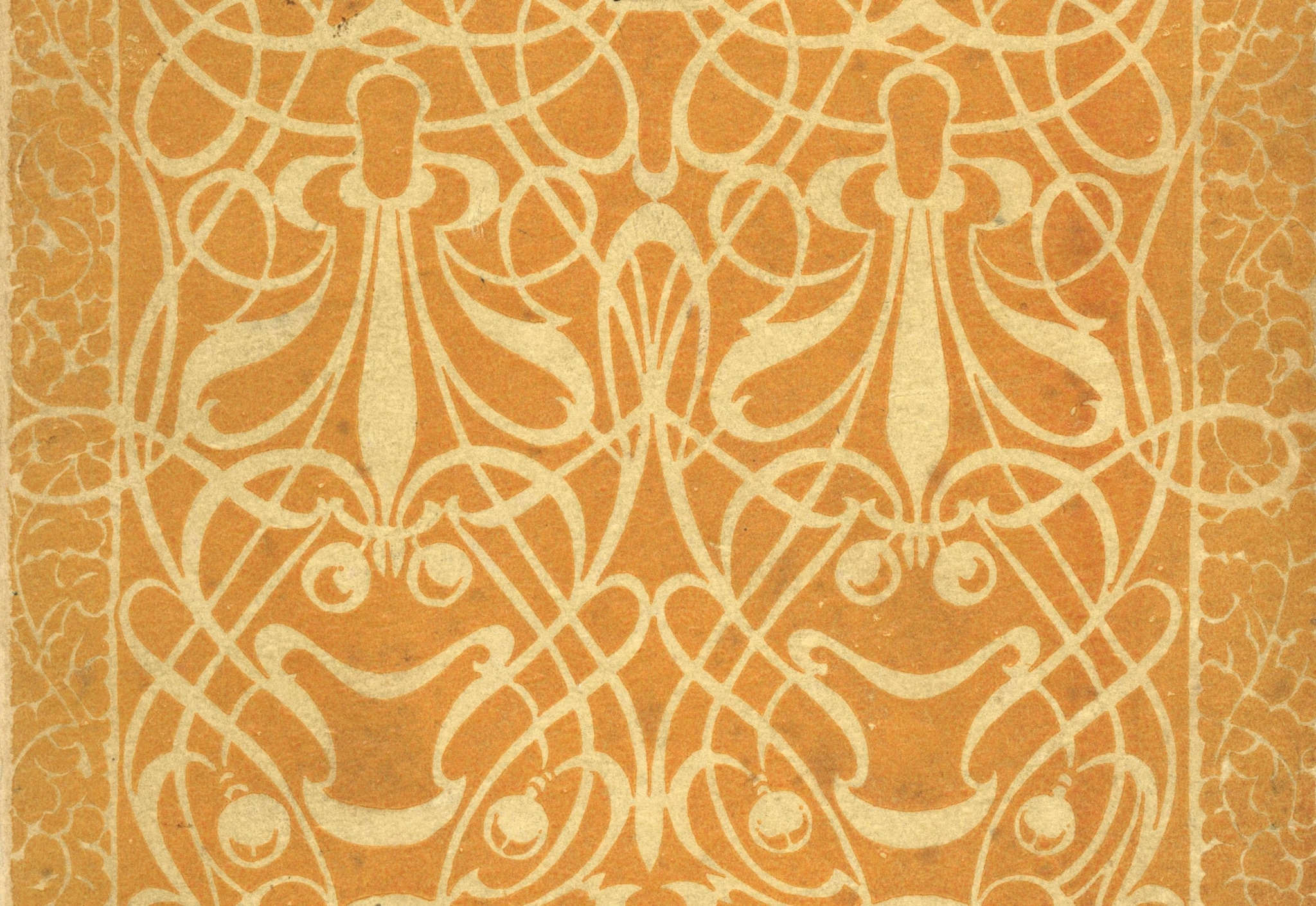 Pattern from cover of published book, The Yellow Wallpaper